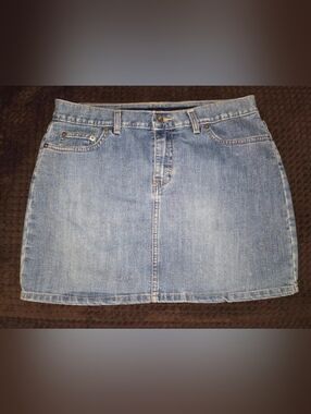 VTG Y2K Calvin Klein Jeans Denim Mini Skirt - Size 9